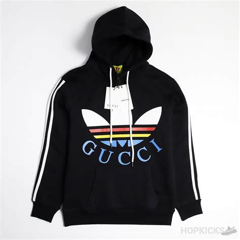 hoodie gucci adidas|adidas gucci hoodie black.